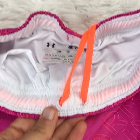 Under Armour Logo Running Shorts - Picture 2 of 5